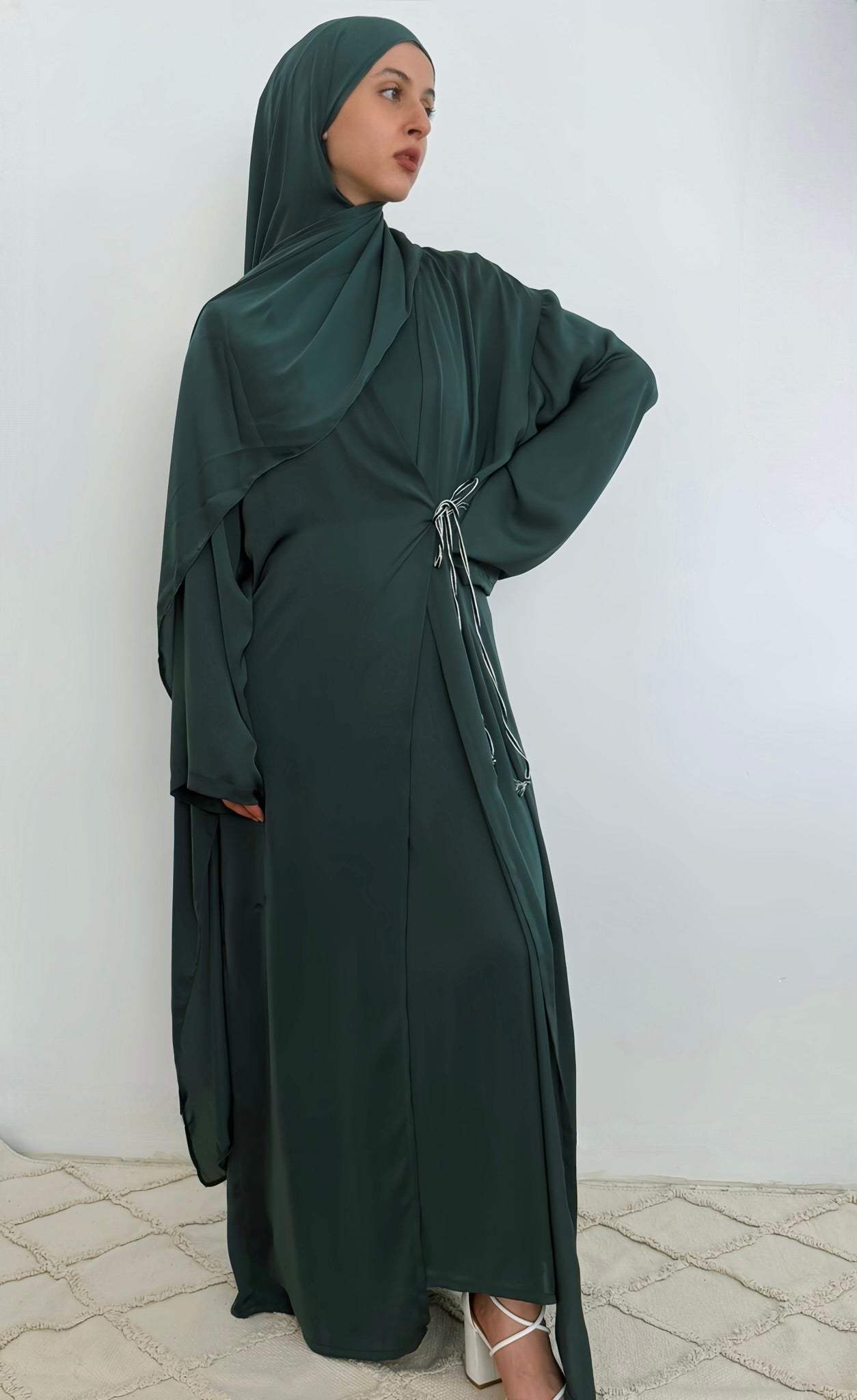 Abaya Abeer verte
