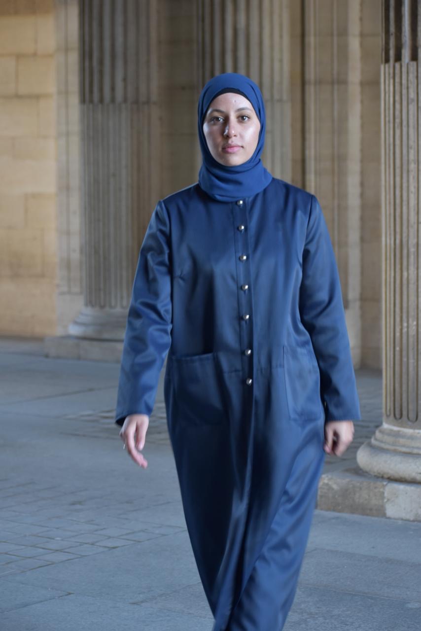 Veste longue imperméable