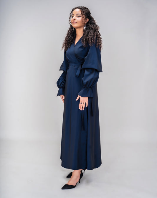 Abaya en taffeta