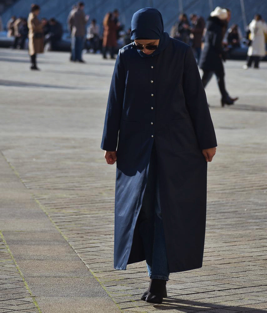 Veste longue imperméable