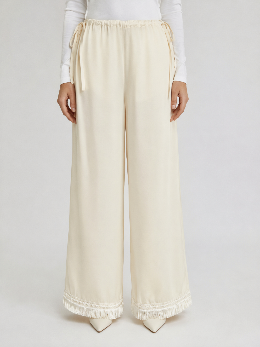 Pantalon Fluide en Crêpe - précommande