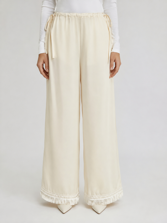 Pantalon Fluide en Crêpe - précommande
